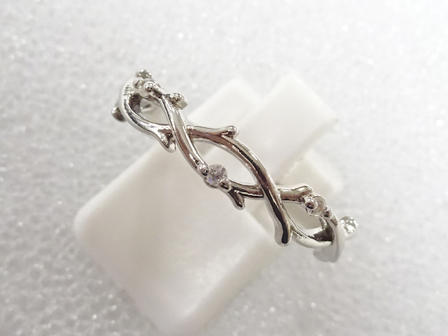 COLORED STONE FASHION RING / JP SIZE 18.5